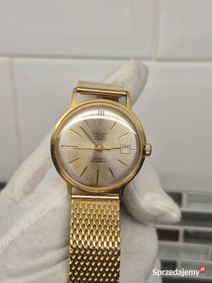 Zegarek Poljot de Lux Au automat Chorzów