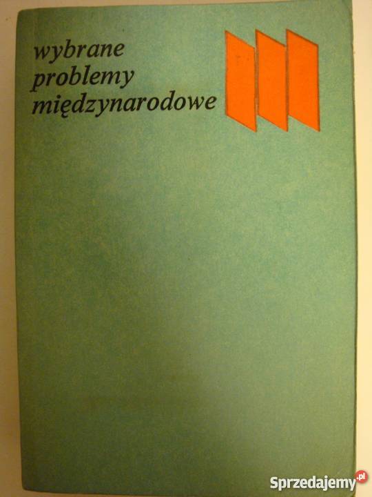 WYBRANE PROBLEMY MIĘDZYNARODOWE łódzkie