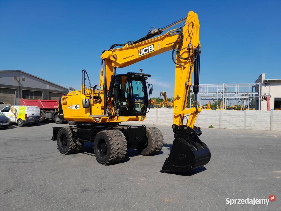 KOPARKA KOŁOWA 15 TON JCB JS15W CAT VOLVO pełny VAT Krotoszyn