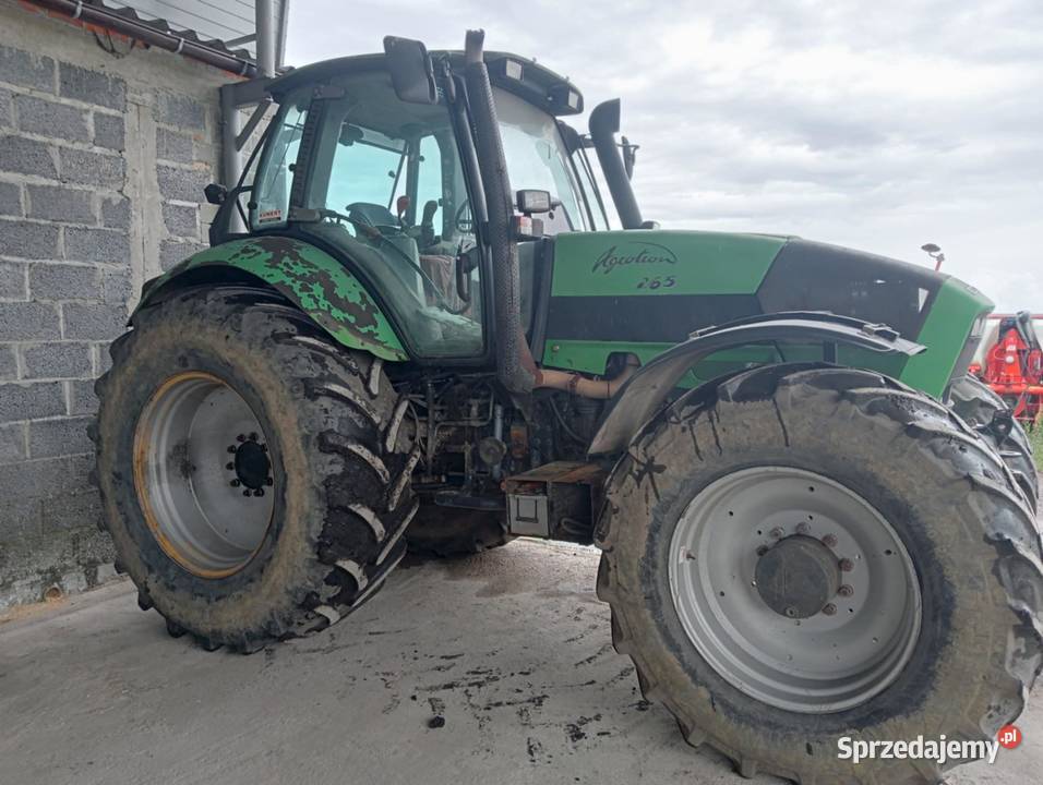 DeutzFahr Agrotron 265 na cześci kabina koła wielkopolskie Koszanowo
