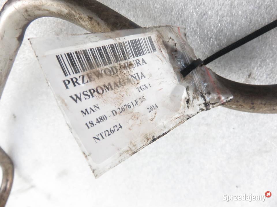 PRZEWÓD WSPOMAGANIA MAN TGX I 18480 D 2676 LF 25