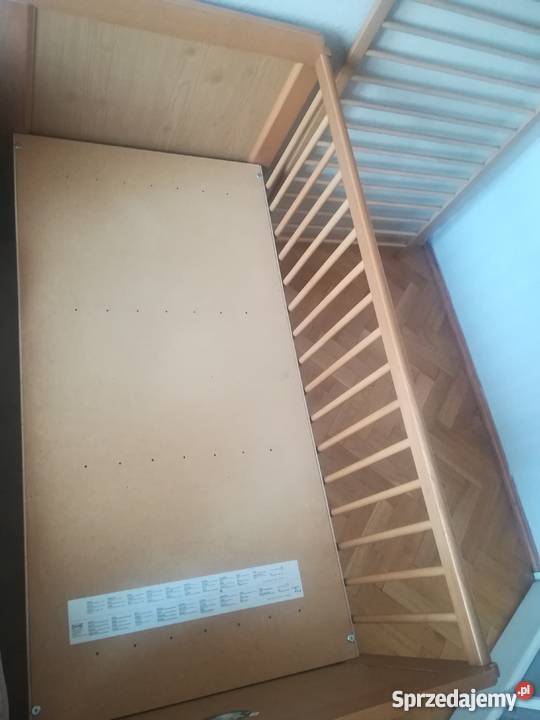 Ikea leksvik drewniane meble zestaw