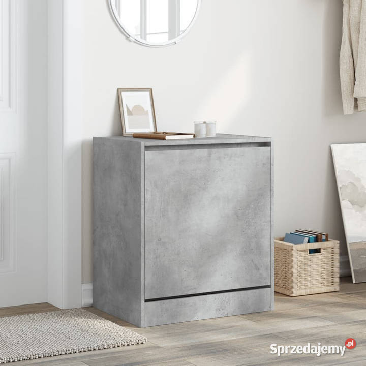 Szafka na buty szarość betonu 60x42x69 WM839983 Warszawa