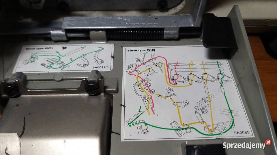 Owerlok 5nici Pegasus z 2 transportym obcinaniem Józefów