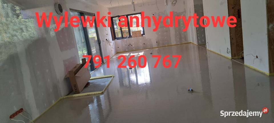 Wylewka Anhydrytowa Samopoziomująca układanie Radom