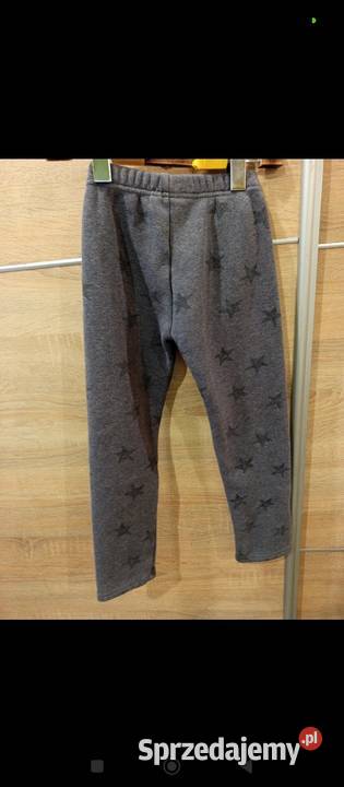 Ciepłe leginsy dziewczynki r116 lubelskie Zwierzyniec