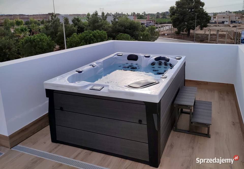 Jacuzzi ogrodowe spa TOPAZ 3osobowa wodospad wielkopolskie Środa Wielkopolska