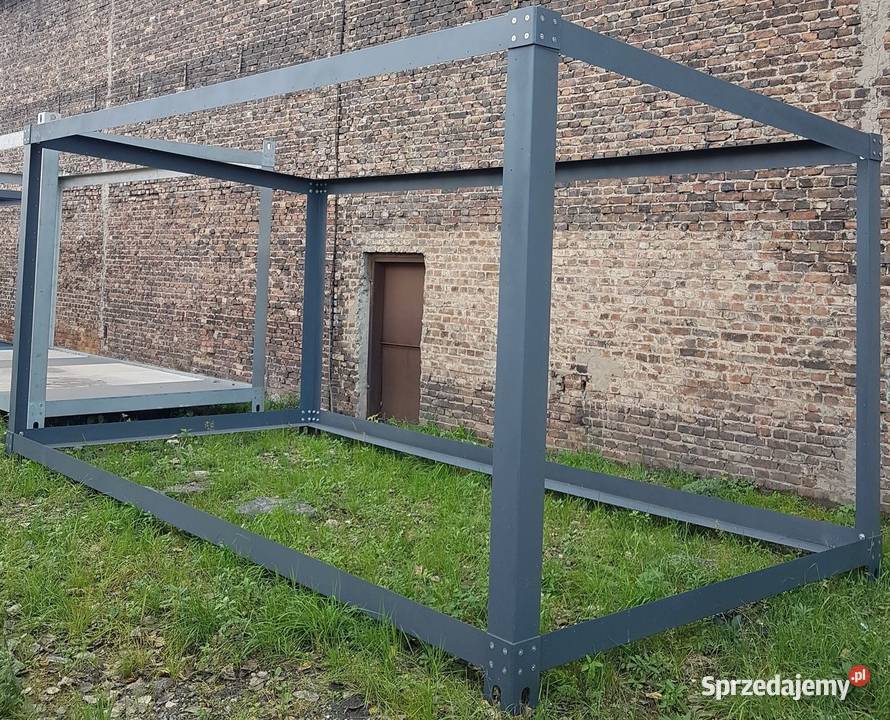 Rama kontenera skręcana rama składana czarna sta śląskie