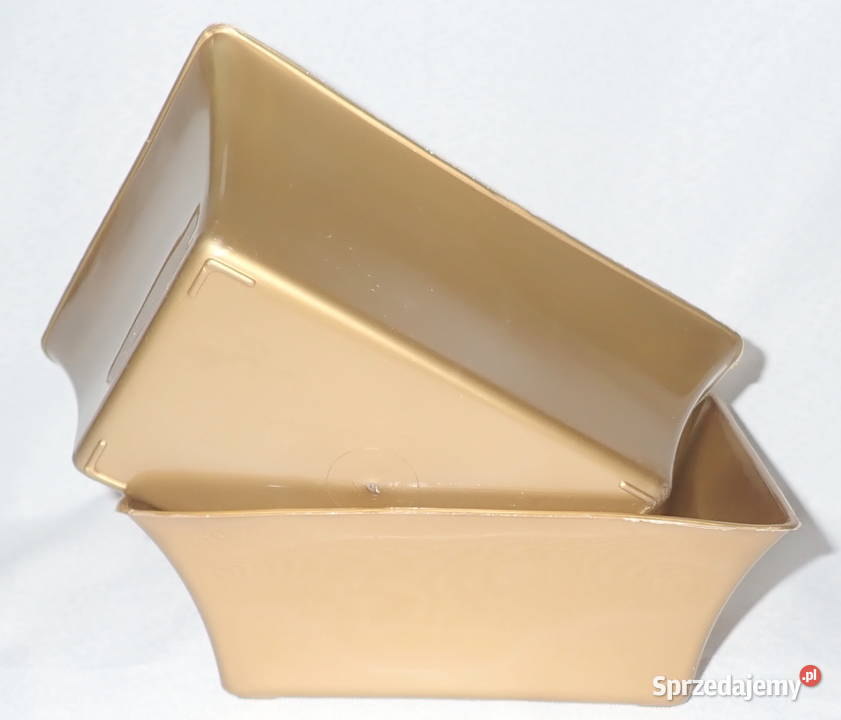 Miski na stroiki IKEBANA ŚREDNIA 19 złote grafit Siewierz sprzedam