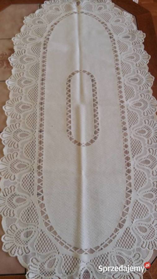 Stylowy bieżnikserwetaobrus 115x53 Obrusy i serwety Łódź sprzedam