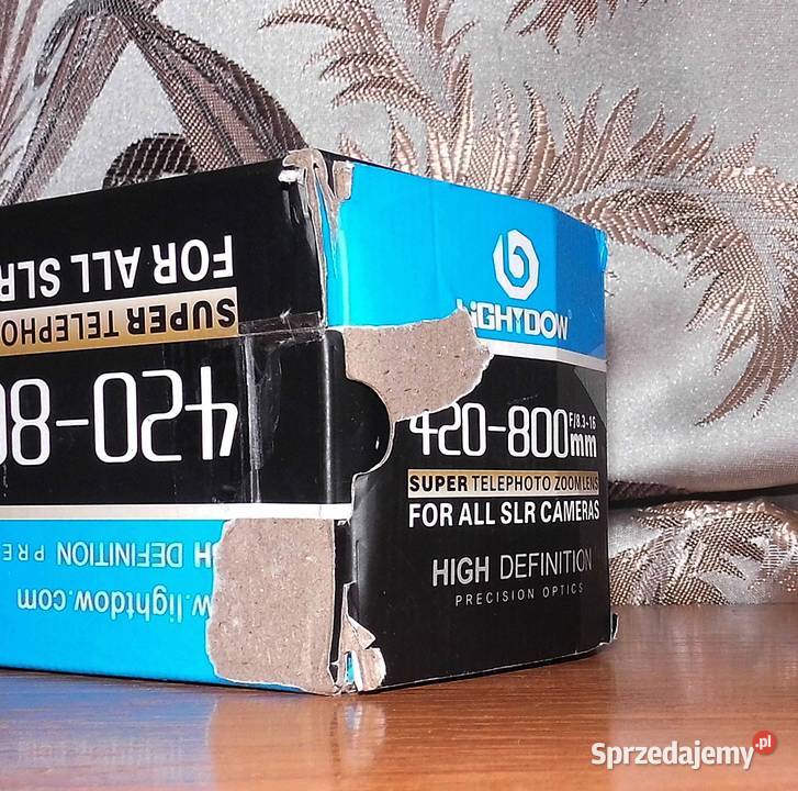 Obiektyw Lightdow 420800mm 8316 Canon EF OKAZJA Warszawa sprzedam
