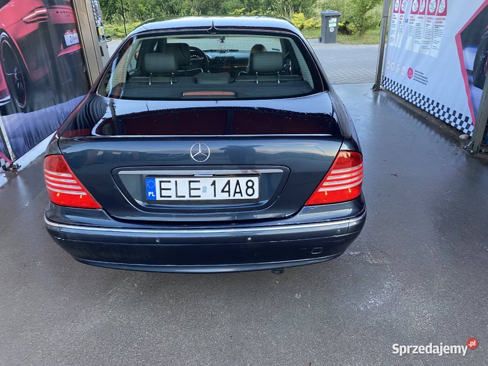 Mercedes S KLASA w220 37 LPG Rok produkcji 2004 Ełganowo