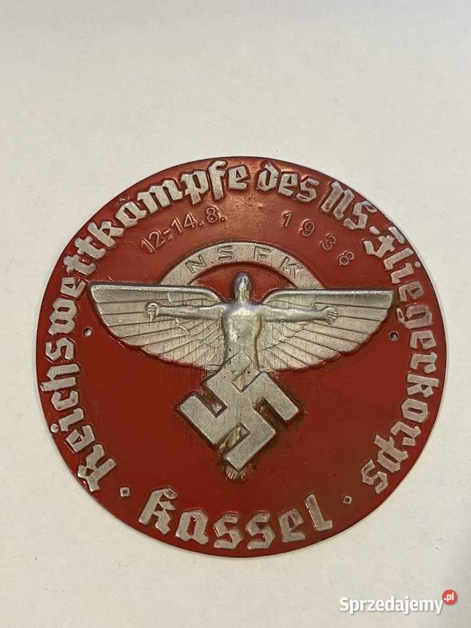 Niemiecka plakietka Narodowosocjalistyczny Kraków