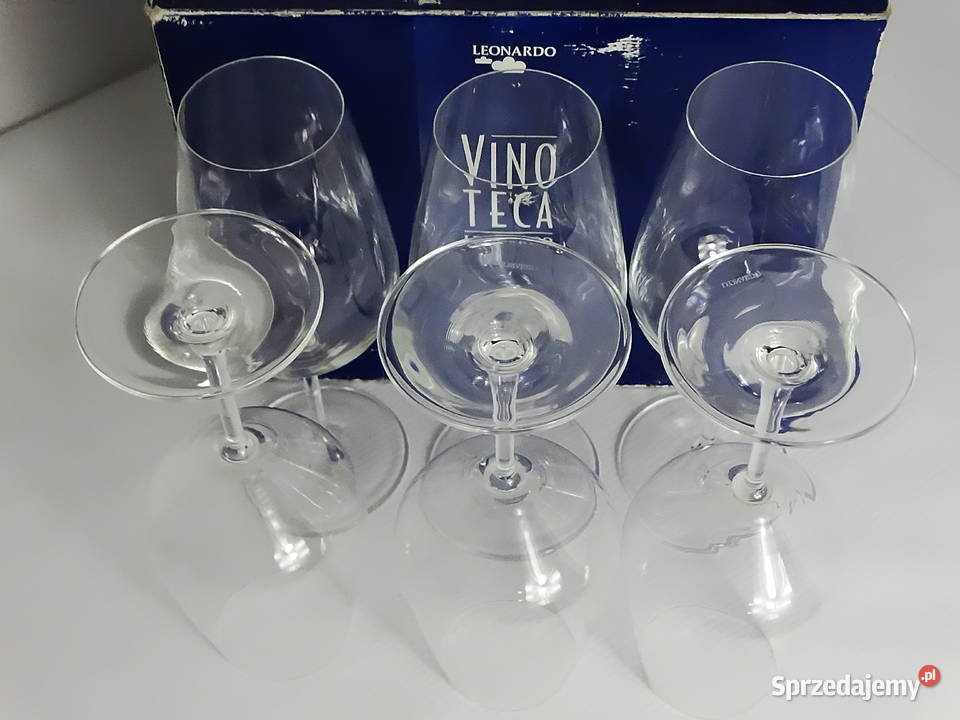 Leonardo Vino Teca kieliszki do czerwonego wina lubelskie