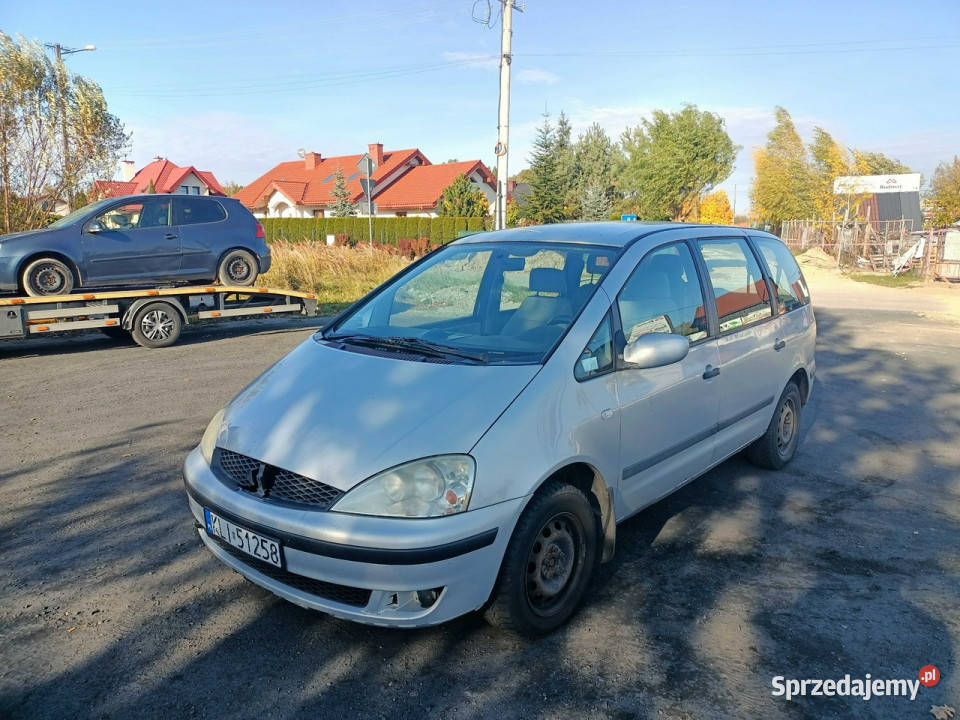 Ford Galaxy Ford Galaxy 19TDI 90 00r 7os Mk1 srebrny Tarnów