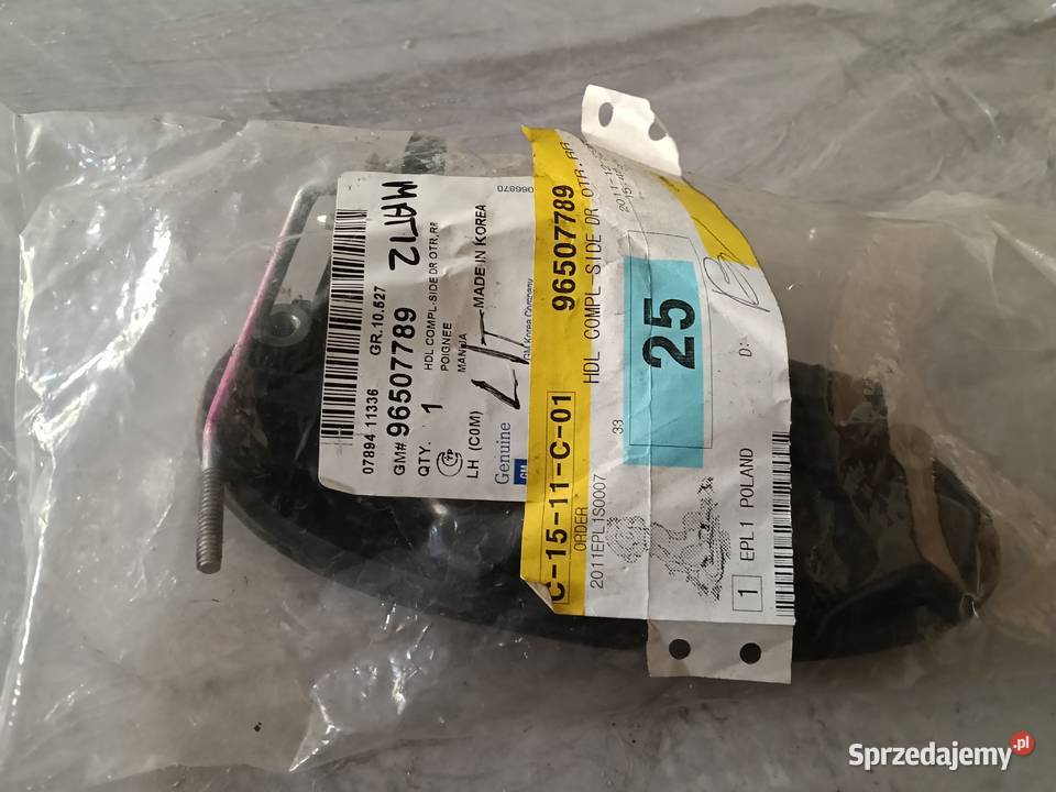 Klamka zewnętrzna Daewoo Matiz lewa tylna osobowe Chorzów