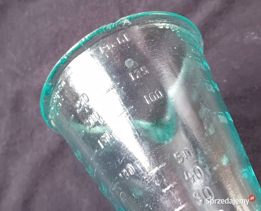 Pojemnik kuchenny z podziałką Niemcy pierwsza Porcelana i szkło