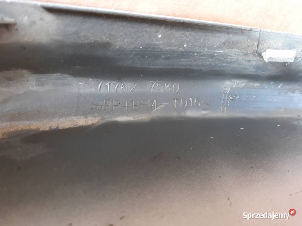 SUZUKI SPLASH SPOILER ZDERZAKA TYŁ 7176275K0 osobowe Międzychód