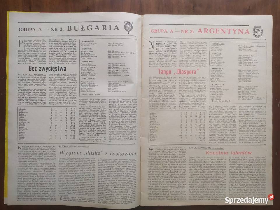 Skarb kibica MŚ 1978 1982 1986 miękka Łódź