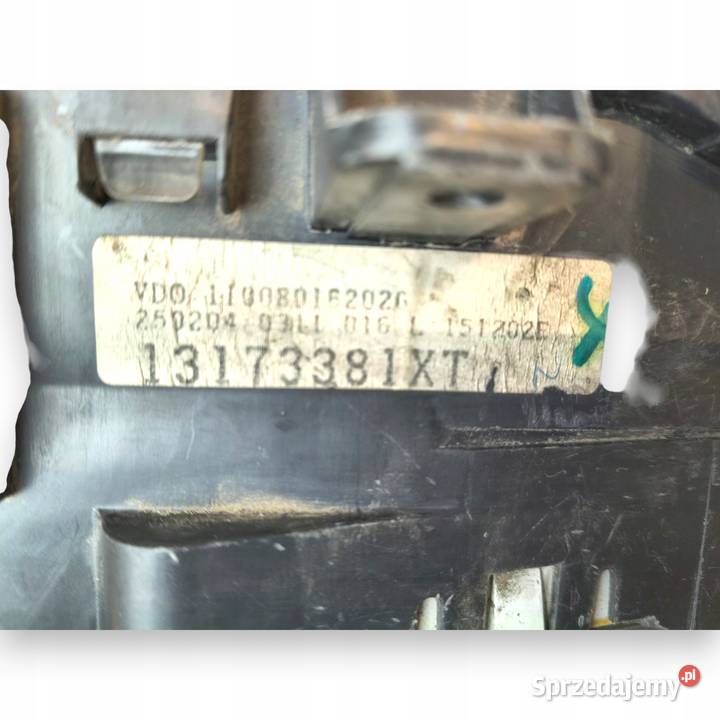 LICZNIK ZEGARY 13173381 XT Opel Meriva A 17 CDTI lubelskie Chełm
