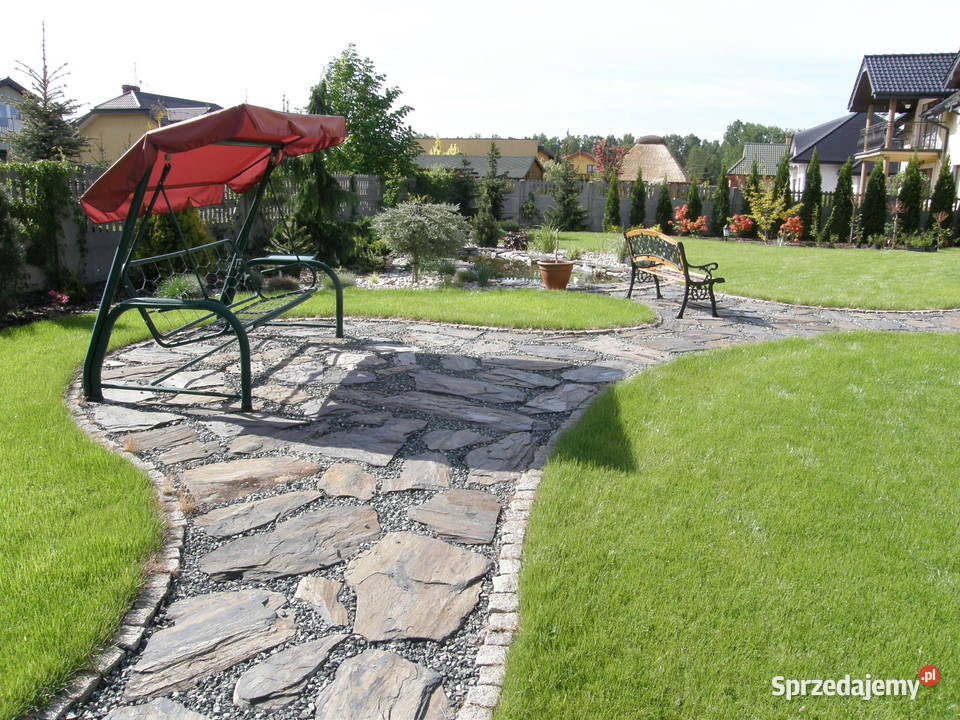 łupek na ścieżki ogrodowe Księżyce