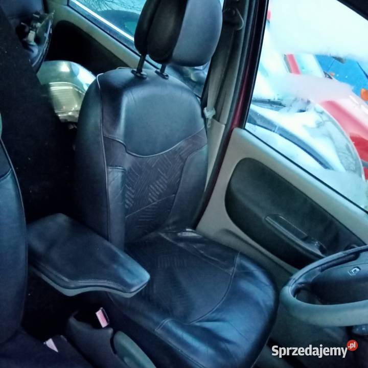 Fotele Renault Scenic 1 półskóra Leszno sprzedam