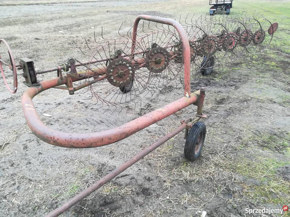Przetrząsarko zgrabiarka pająk 7