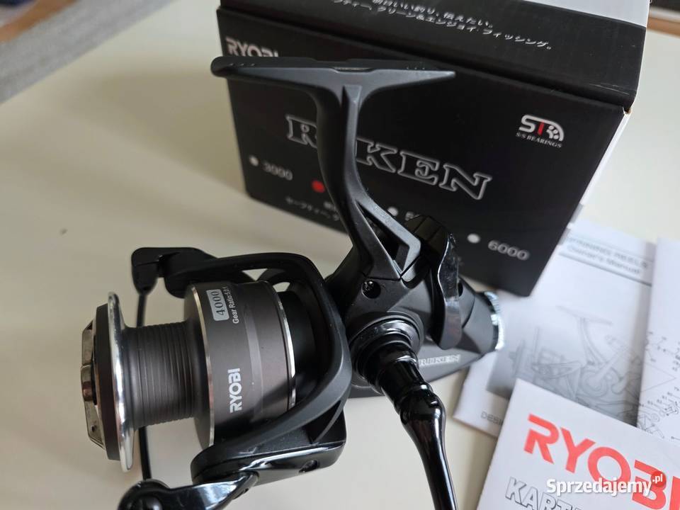 Kołowrotek Ryobi Riken 4000 Baitfeeder z wolnym Wędkarstwo Zamość