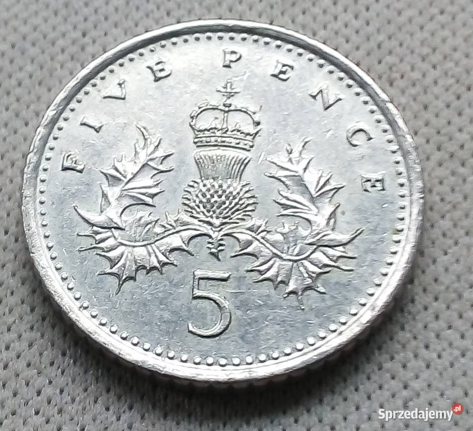WIELKA BRYTANIAFIVE PENCE1992 r Legionowo sprzedam