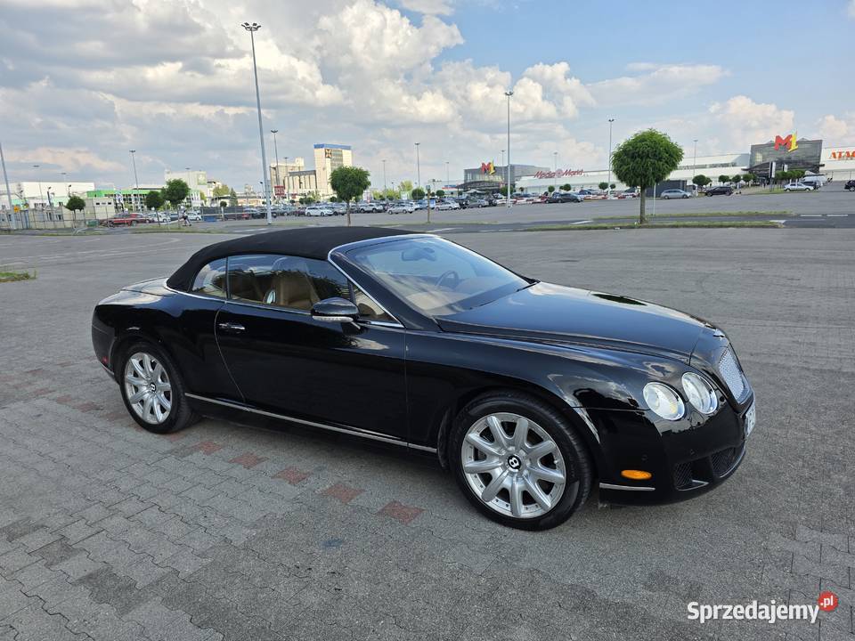 Bentley Continental GTC 60 W12 BiTurbo 2008 benzyna Poznań