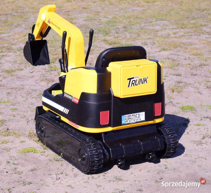 Autko na akumulator MEGA KOPARKA SPYCHACZ śląskie Myszków