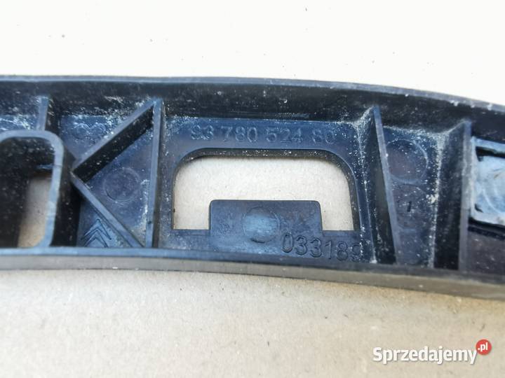 Ślizg mocowanie zderzaka tył prawy peugeot 2008