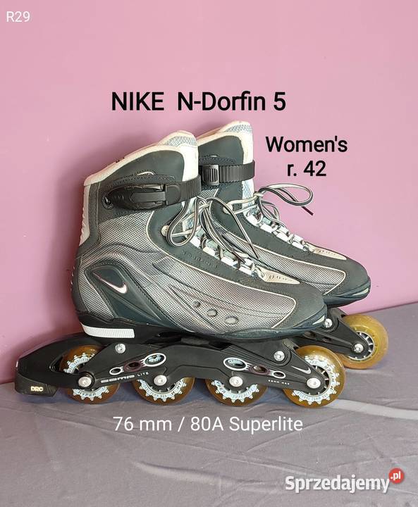 Rolki NIKE NDorfin 5 kobiet rozmiar 42 27 R29 Jasień