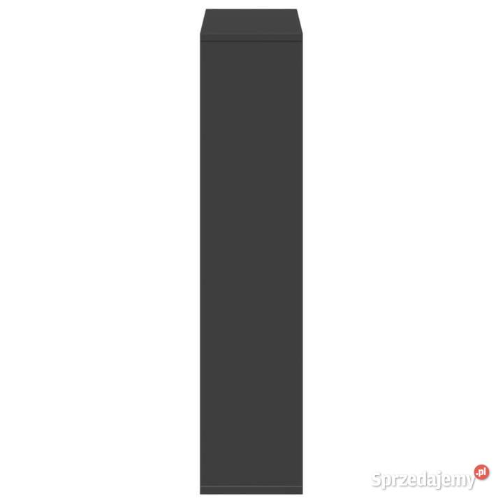 Regał czarny 63x20x90 materiał drewnopochodny Warszawa sprzedam