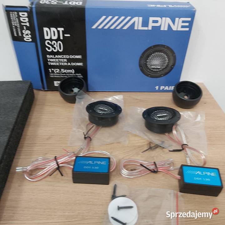 Głośniki wysokotonowe alpine tweetery car audio wysokotonowe Bydgoszcz