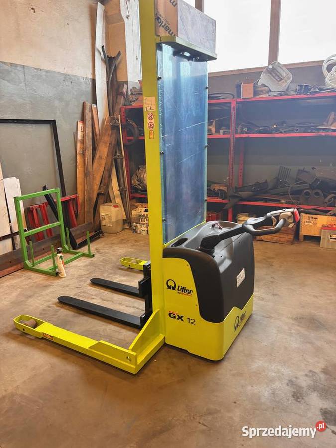 Elektryczna układarka Włoska Pramac GX 1235 EVO Magazynowanie Rawa Mazowiecka