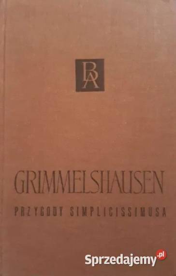 Przygody Simplicissimusa Grimmelshausen śląskie