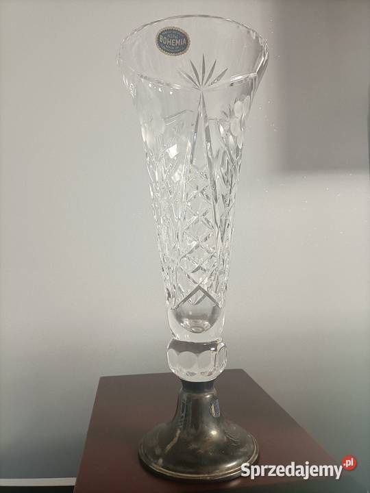 Sprzedam wazony kryształowe srebro Elbląg