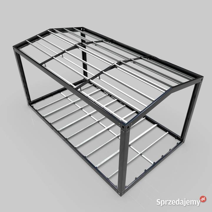 Rama stalowa na domekgarażaltana
