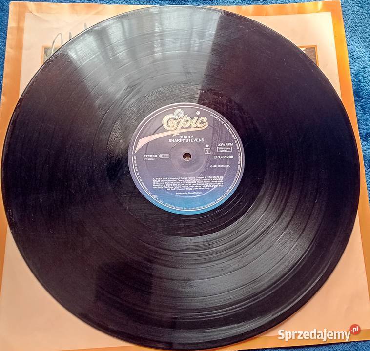 LP Shaky Shakin Stevens EpicCBS Rec 1981 r wielkopolskie Koźminek