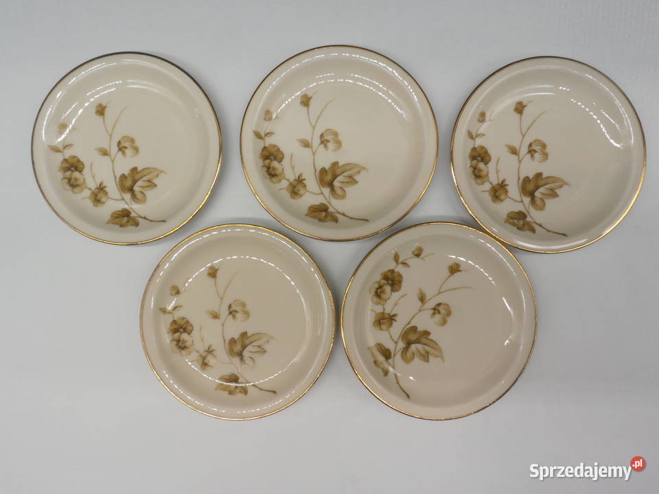 Konfiturówki talerzyki 5 Hutschenreuther Selb Raszków