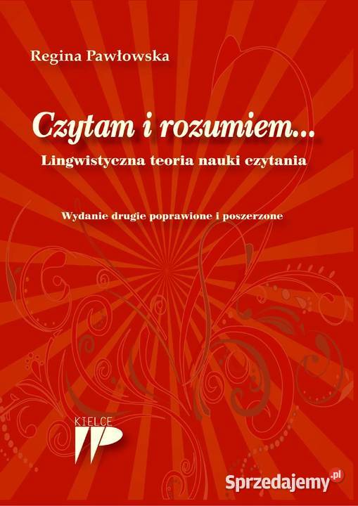 Czytam i rozumiem Teoria nauki czytania ze ISBN 9788371732034 Kielce