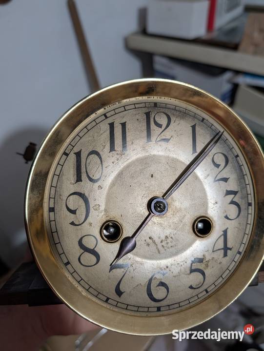 Zegar wahadłowy Gustaw Becker ścienny Zegary Leśna