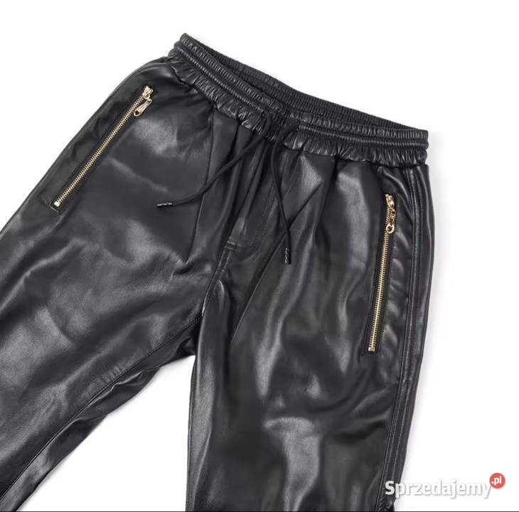 Spodnie z eko skóry opolskie Nysa