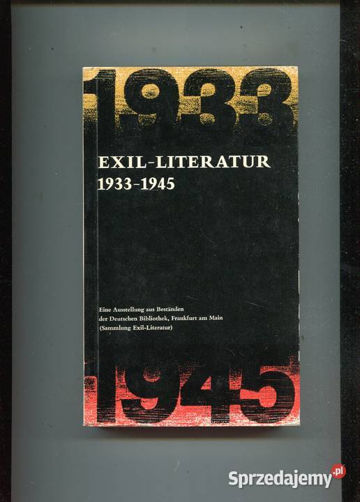 ExilLiteratur 19331945 Literatura emigracyjna