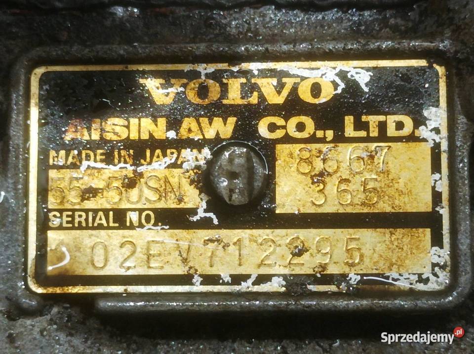 SKRZYNIA BIEGÓW AUTOMATYCZNA 8667365 24 D Volvo Rok produkcji 2002