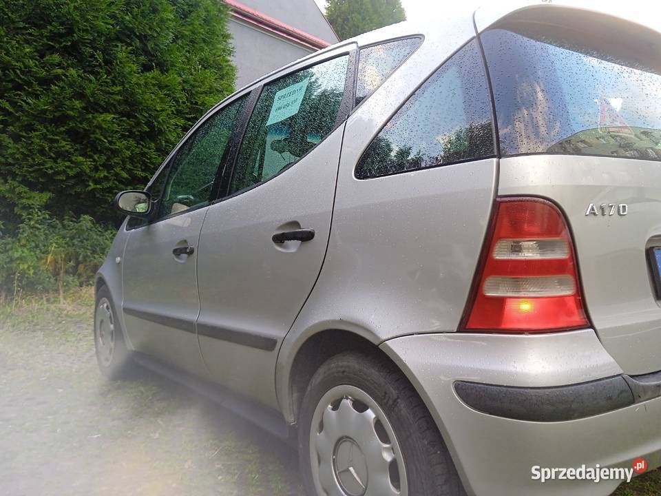 Mercedes klasa A 170 CDI isofix Mercedes-Benz podkarpackie Jasło
