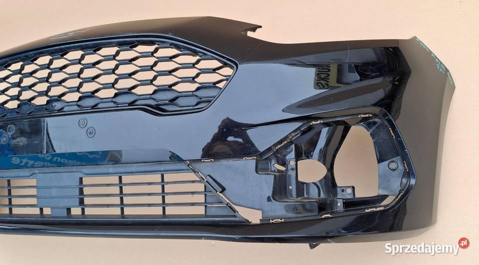 FORD FIESTA MK8 ST ZDERZAK PRZÓD PRZEDNI KRATKA Bieleń