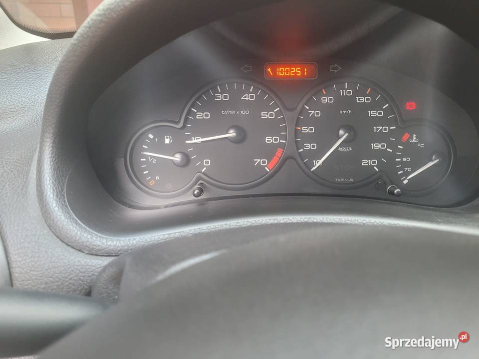 Peugeot 206 14 benzyna 2003 r immobilizer Szczecin