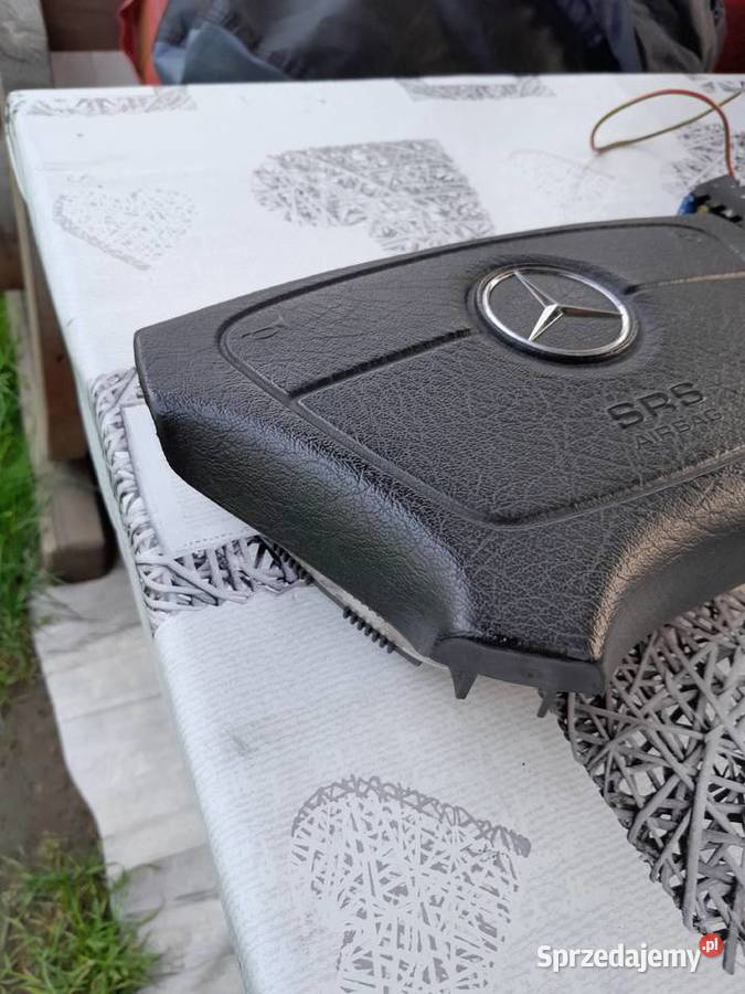 Mercedes W202 W210 W124 poduszka kierowcy czarna Gdańsk